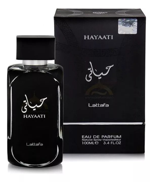 PERFUME LATTAFA HAYAATI NOIR EAU DE PARFUM MASCULINO