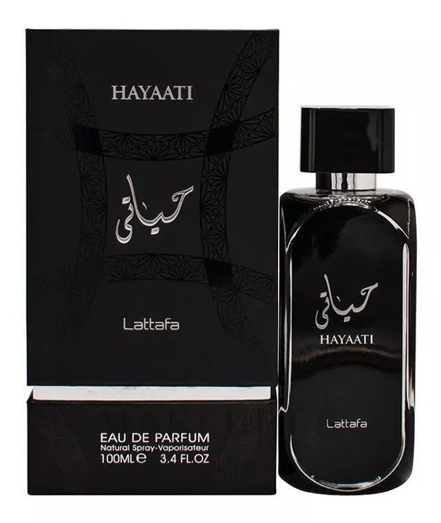 PERFUME LATTAFA HAYAATI NOIR EAU DE PARFUM MASCULINO